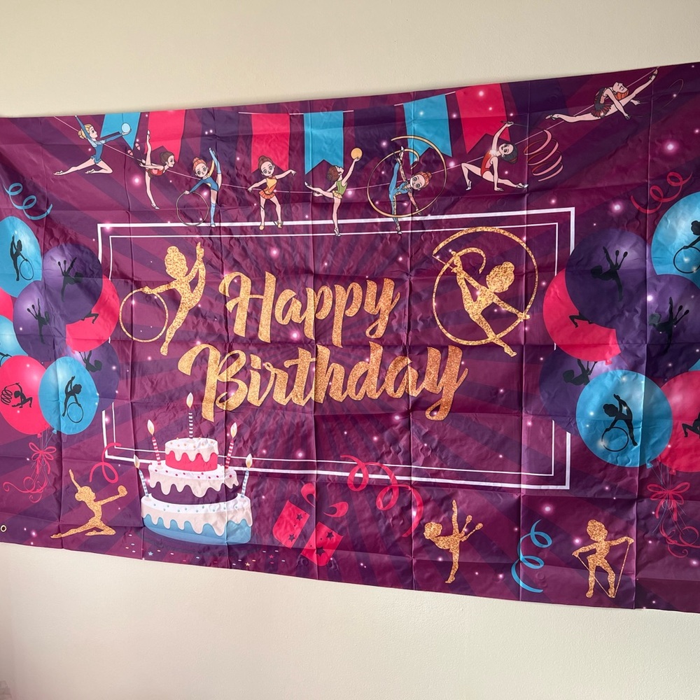 Happy Birthday banner!